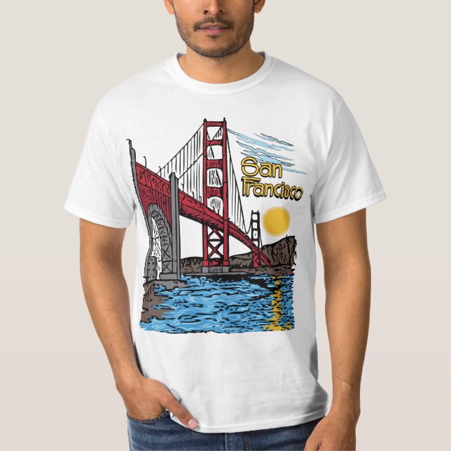 Golden Gate Bridge T-Shirt (Vorderseite)
