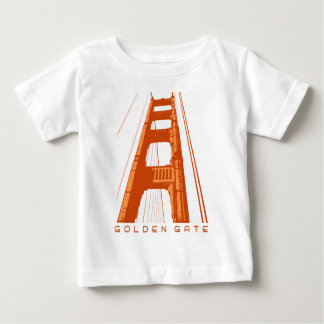 Golden gate bridge-Turm - Orange Baby T-shirt