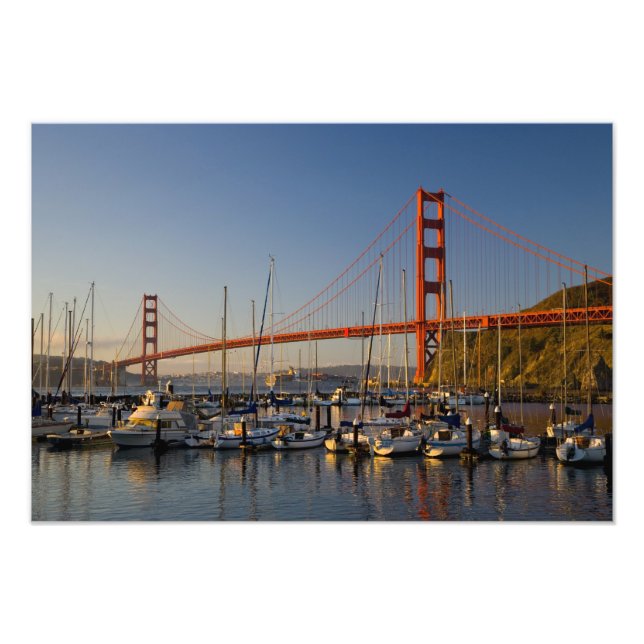 Golden Gate Bridge und San Francisco 2 Fotodruck (Vorne)