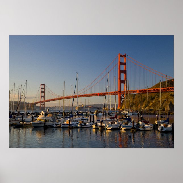 Golden Gate Bridge und San Francisco 2 Poster (Vorne)