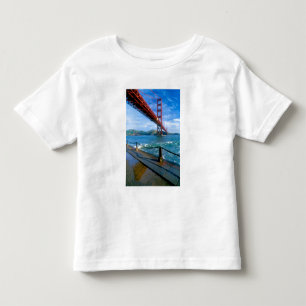 Golden Gate Bridge und San Francisco Bay Kleinkind T-shirt