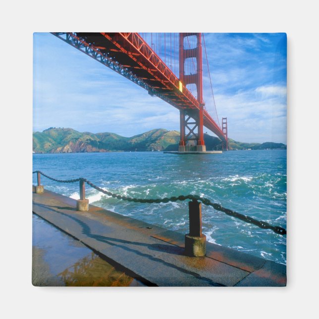 Golden Gate Bridge und San Francisco Bay Magnet (Vorne)