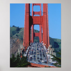 Golden Gate Bridge und San Francisco Bay Poster