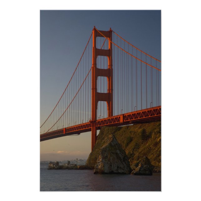 Golden Gate Bridge und San Francisco Fotodruck (Vorne)