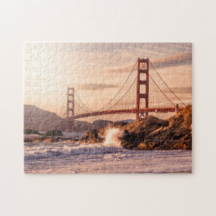 Golden Gate Bridge von Baker Beach Puzzle