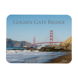 Golden Gate Bridge von Baker Beach, San Francisco Magnet