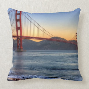 Golden gate bridge von San- Francisco Bayspur Kissen