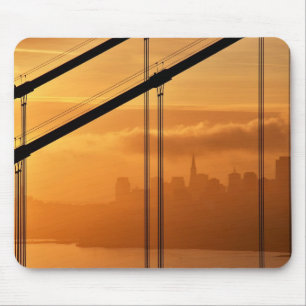 Golden gate bridge vor dem San Francisco Mousepad
