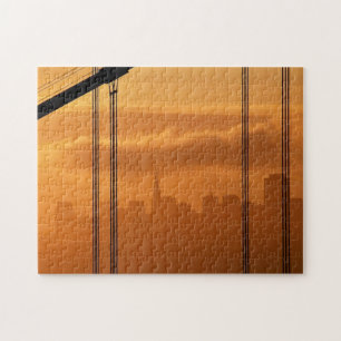 Golden gate bridge vor dem San Francisco Puzzle