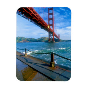 Golden Gate Brücke und San Francisco Bay Magnet