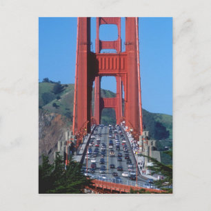 Golden Gate Brücke und San Francisco Bay Postkarte
