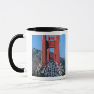 Golden Gate Brücke und San Francisco Bay Tasse