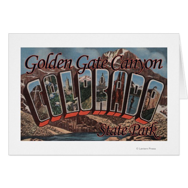 Golden Gate Canyon Staat Park, Colorado (Vorderseite (Horizontal))