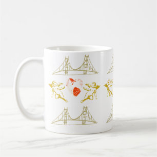 Golden Gate Cupids Kaffeetasse