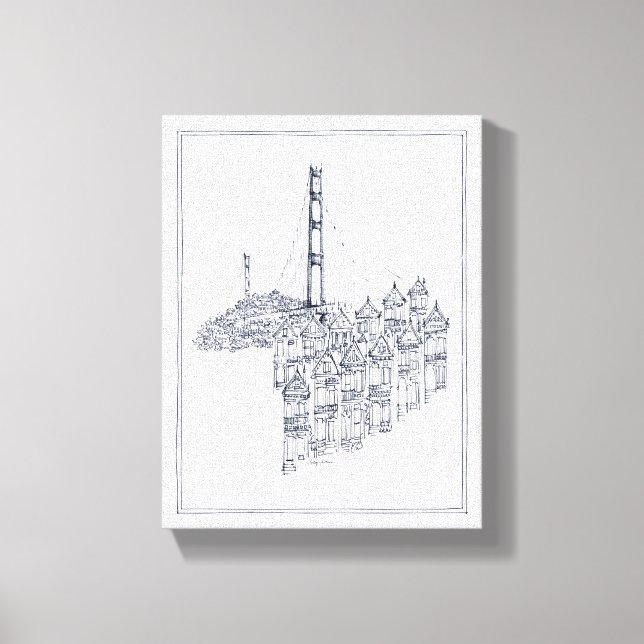 Golden Gate Leinwanddruck (Vorderseite)