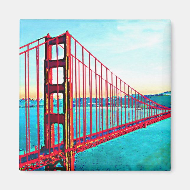 Golden Gate Magnet (Vorne)