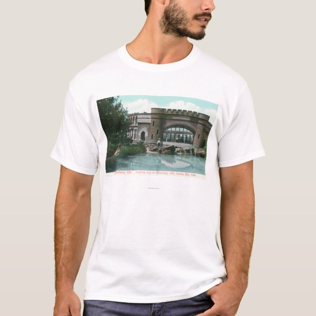 Golden Gate Park Erdbeerhügel-Ausblick-Ansicht T-Shirt (Vorderseite)