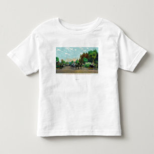 Golden Gate Park Fahrstraße-Ansicht Kleinkind T-shirt