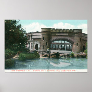 Golden Gate Park Strawberge Poster