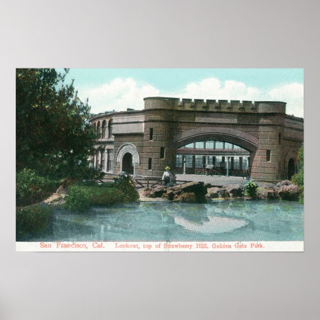Golden Gate Park Strawberge Poster (Vorne)