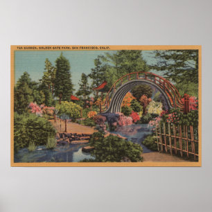 Golden Gate ParkTea Garden - San Francisco, CA Poster