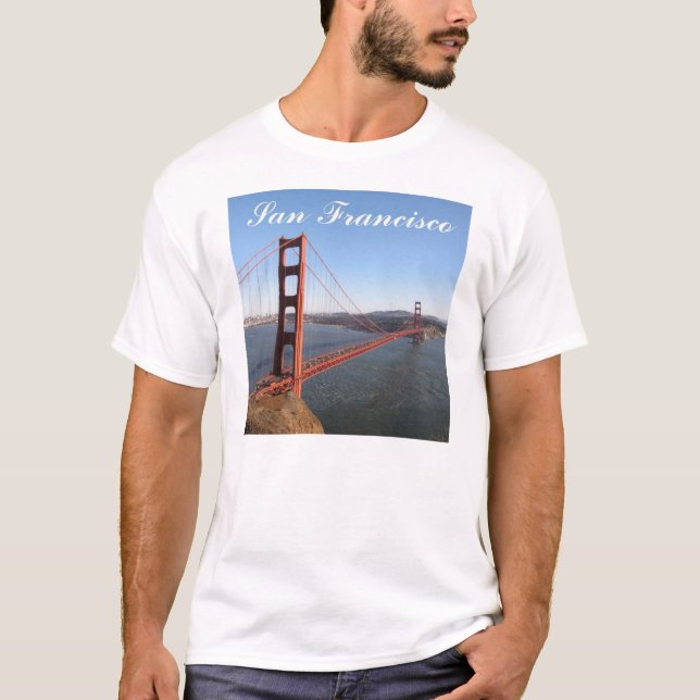Golden Gate, San Francisco T Shirt (Vorderseite)
