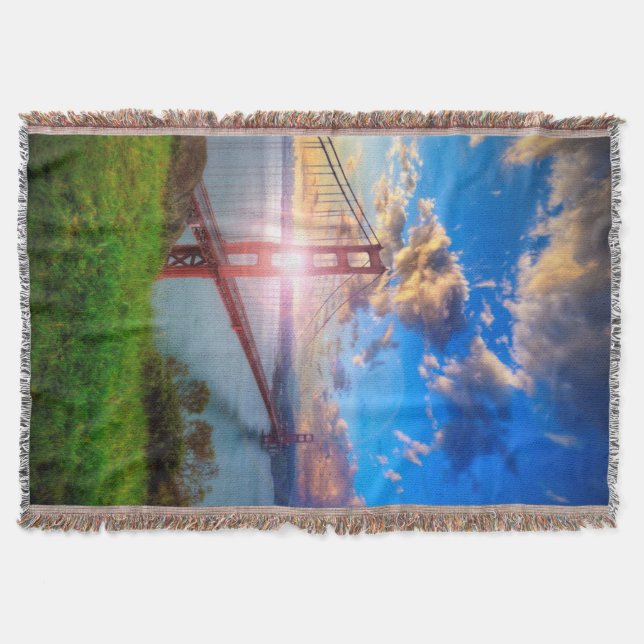 Golden Gate-Sonnenaufgang Decke (Vorderseite)