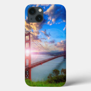 Golden Gate Sunrise iPhone 13 Hülle