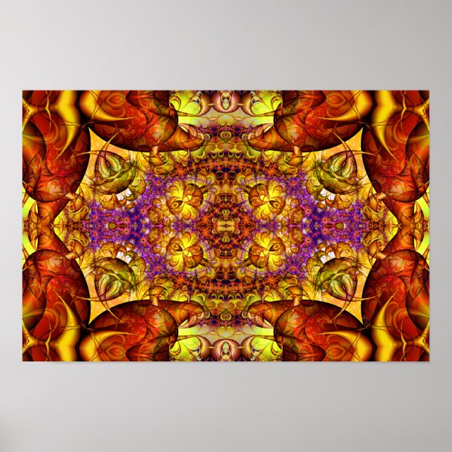 Golden Gateway Experiment erweitert (18 um 12) Art Poster (Vorne)