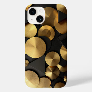 Golden Geometric Luxury Abstrakt Case-Mate iPhone 14 Hülle