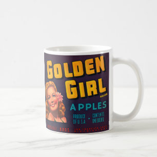 Golden Girl Äpfel Tasse