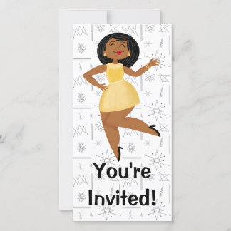 Golden Girl Birthday Einladung