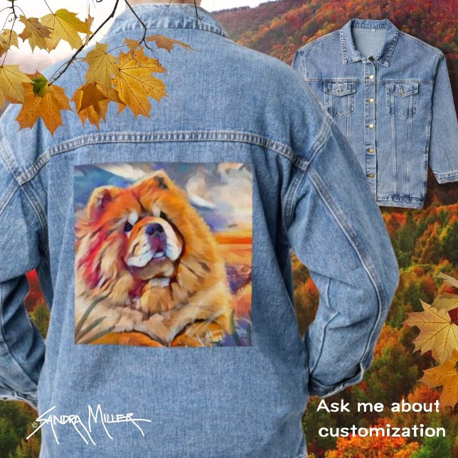 GOLDEN GIRL Chow Denim Jacket Jeansjacke (Von Creator hochgeladen)