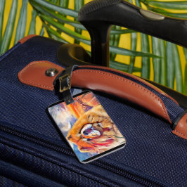 GOLDEN GIRL chow Gepäckanhänger