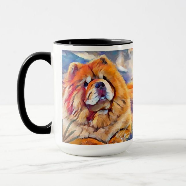 GOLDEN GIRL chow Tasse (Links)