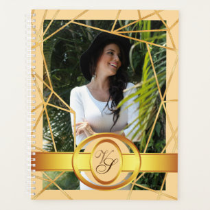 Golden Girl Fashion Modern Elegant Vintag #2 Planer