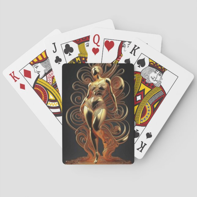 Golden Girl Playing Cards (Sonderauflagen) Spielkarten (Rückseite)