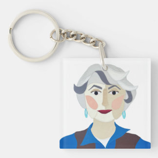 Golden Girls Acrylic Keychain Schlüsselanhänger