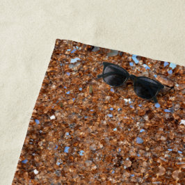 Golden Glass Bronze Glam Strandtuch