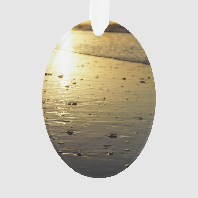 Golden Glassy Sand Ornament (Rückseite)