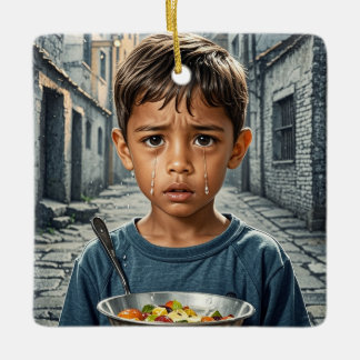 Golden Glow Dreams Keramikornament