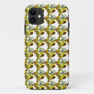 Golden Glow - Gelbes Gemstone Blume Design Case-Mate iPhone Hülle