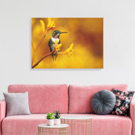 Golden Glow Stretch Canvas Print Leinwanddruck