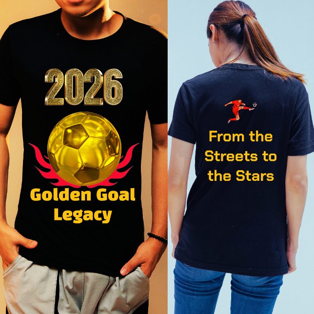 Golden Goal Legacy World Cup  T-Shirt (Von Creator hochgeladen)