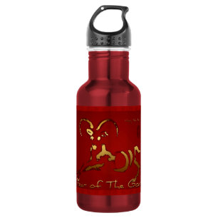 Golden Goat Chinesisch-Vietnamesisch Neujahr Flasc Trinkflasche