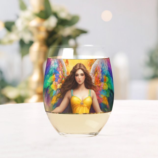 "Golden Goddess: Legendary Lightning Drinking Glas (Insitu (Hochzeit))