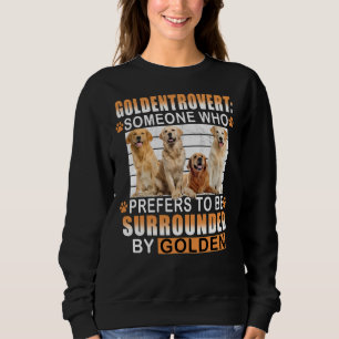 Golden Golden Retriever Dog Sweatshirt