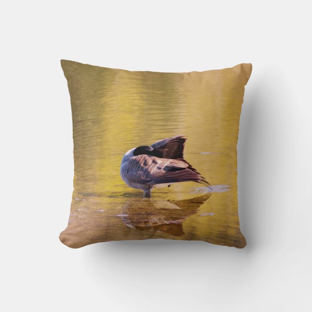 Golden Goose Kissen (Vorderseite)