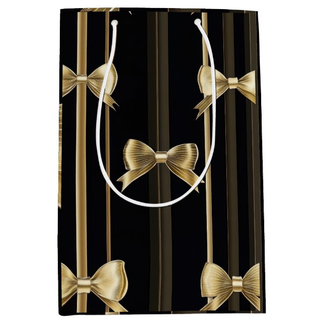 Golden Grace-Geschenktasche Mittlere Geschenktüte (Vorderseite)