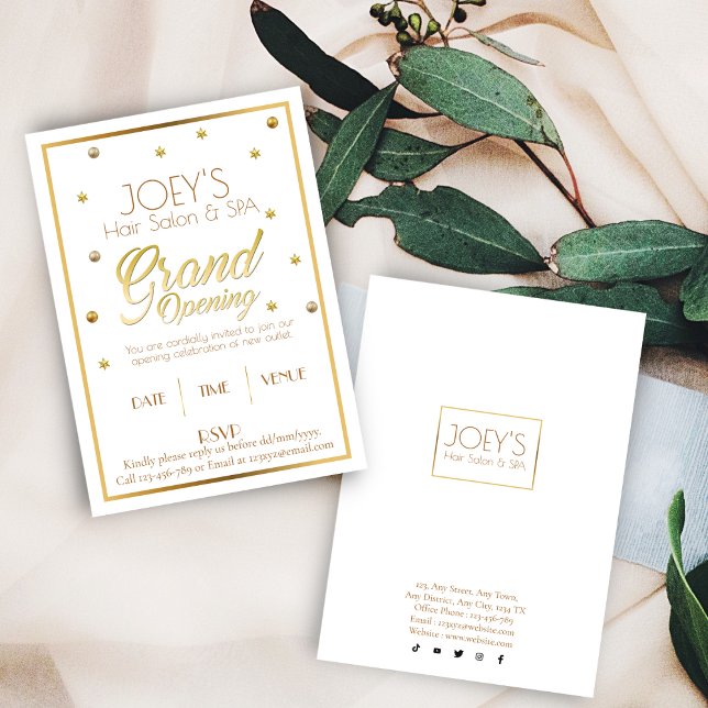 Golden Grand Opening - Preisverleihung Einladung K (Von Creator hochgeladen)